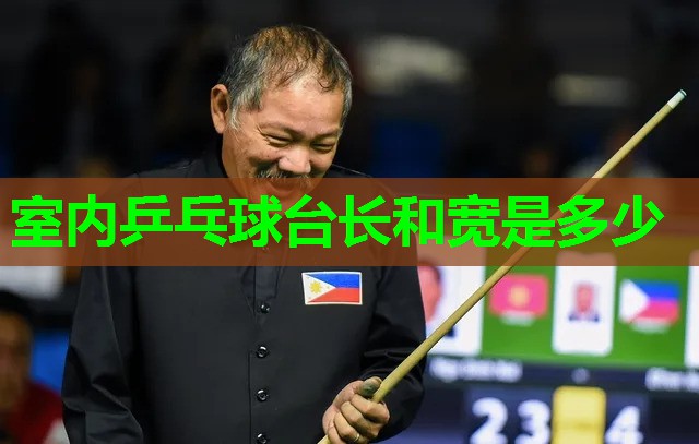 室内乒乓球台长和宽是多少