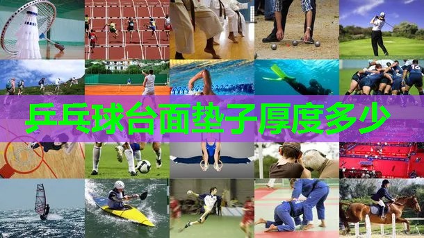 乒乓球台面垫子厚度多少