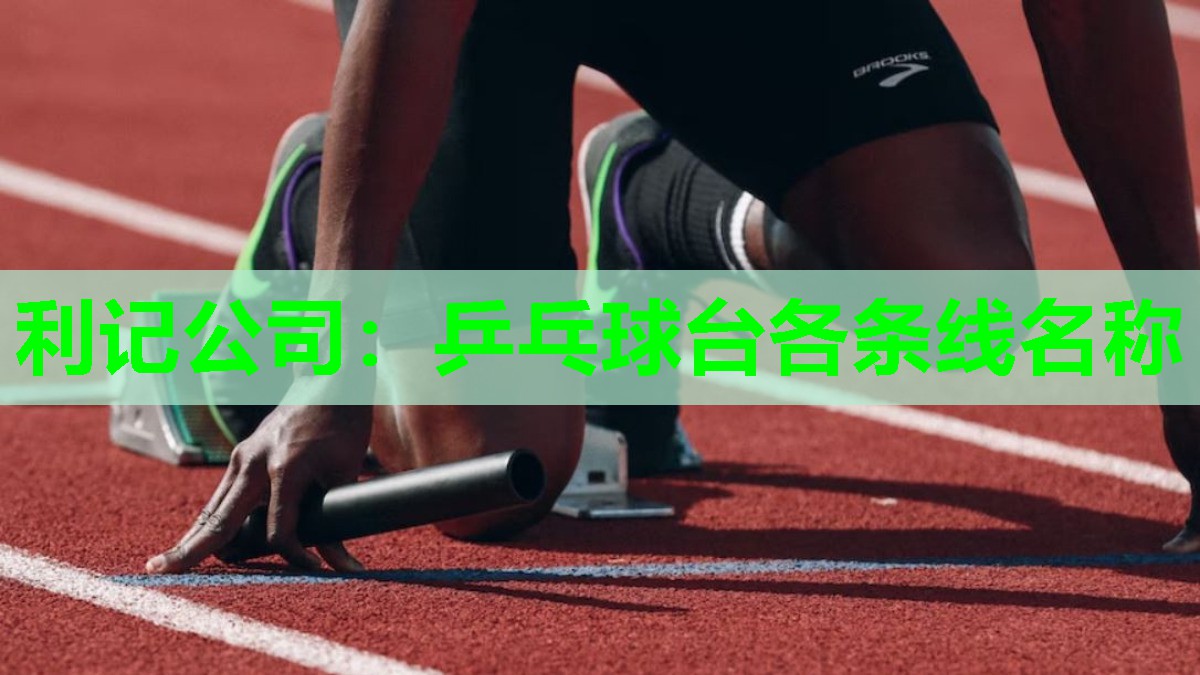 利记公司：乒乓球台各条线名称